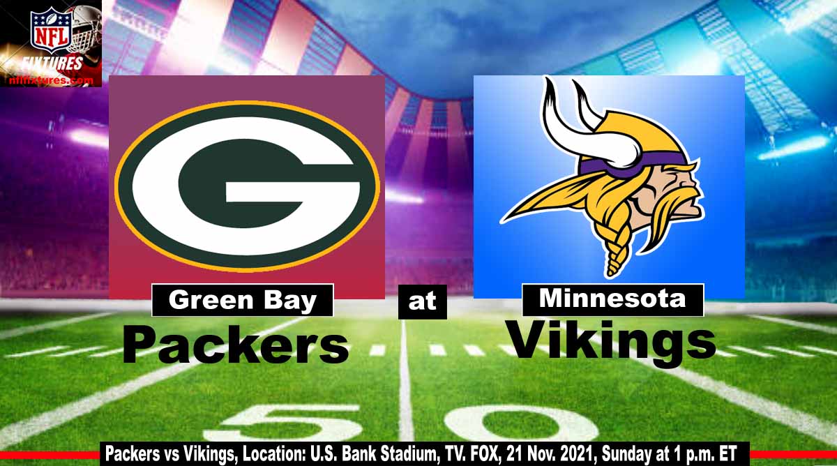 Packers vs Vikings Live Stream, Schedule, Game Time, TV Channel, Online Streaming
