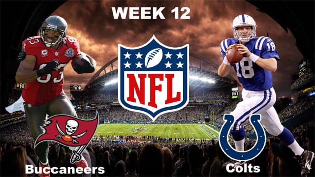 Tampa Bay Buccaneers vs Indianapolis Colts Live Stream