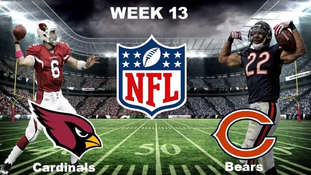 Arizona Cardinals vs Chicago Bears Live Stream: Sunday, December 5, 2021