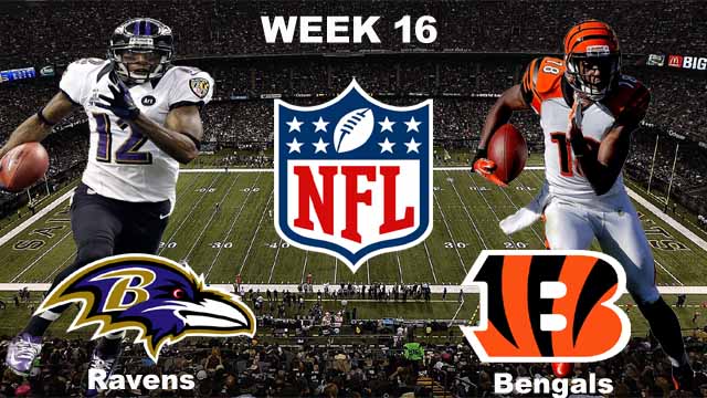 Baltimore Ravens vs Cincinnati Bengals Live Stream Sunday 26 December 2021