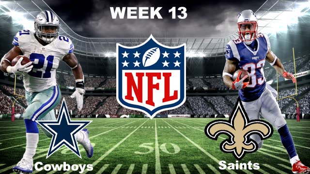 Dallas Cowboys vs New Orleans Saints Live Stream: Thursday, December 02, 2021