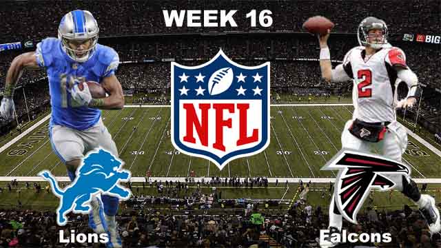 Detroit Lions vs Atlanta Falcons Live Stream Sunday 26 December 2021