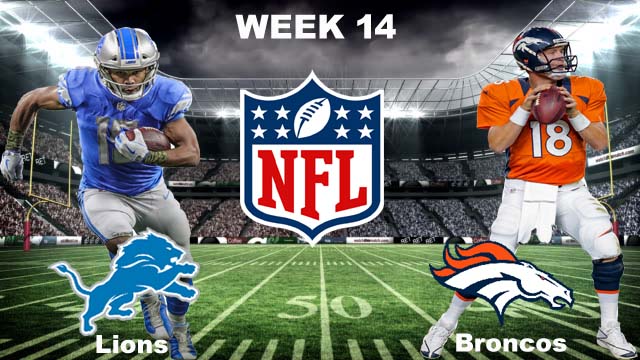 Detroit Lions vs Denver Broncos Live Stream: Sunday, 12 December 2021