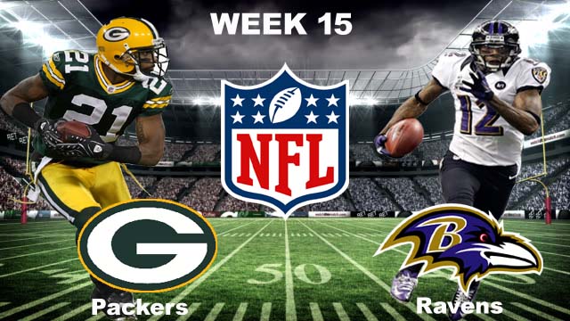 Green Bay Packers vs Baltimore Ravens Live Stream, Sunday, 19 December 2021