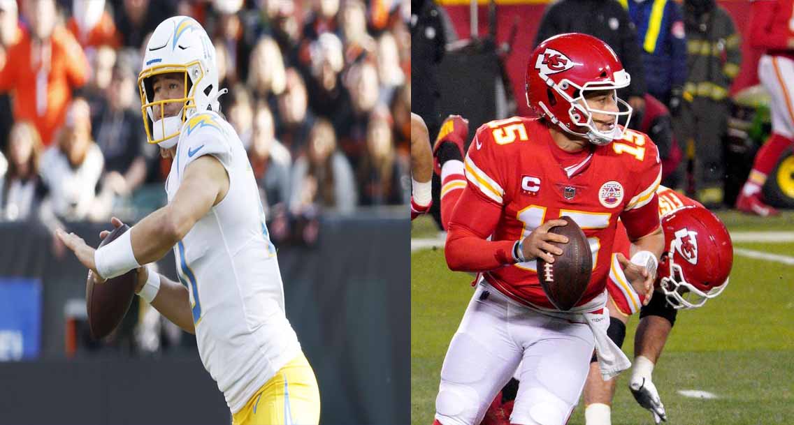 Kansas City Chiefs slight favorites over Los Angeles Chargers in Week 15