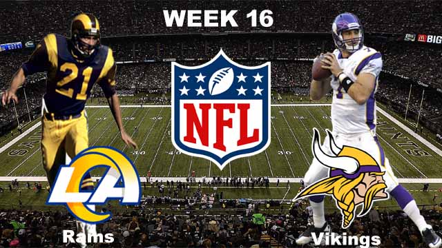Los Angeles Rams vs Minnesota Vikings Live Stream Sunday 26 December 2021
