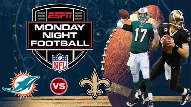 Miami Dolphins vs New Orleans Saints Live Stream, Monday, 27 December 2021
