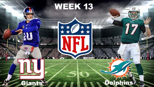 New York Giants vs Miami Dolphins Live Stream: Sunday, December 5, 2021