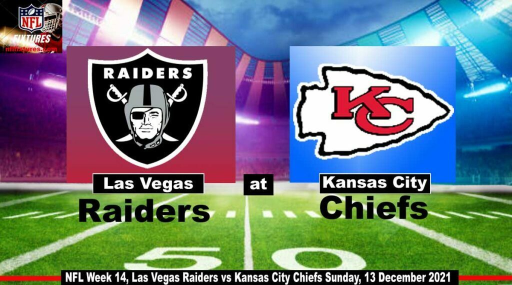 Raiders vs Chiefs Live How to watch online Stream data Sunday game time TV channel