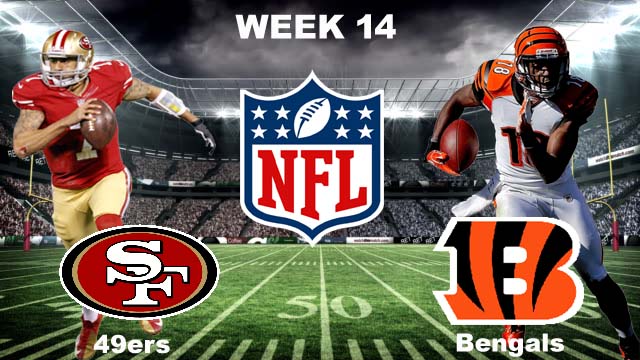 San Francisco 49ers vs Cincinnati Bengals Live Stream: Sunday, 12 December 2021