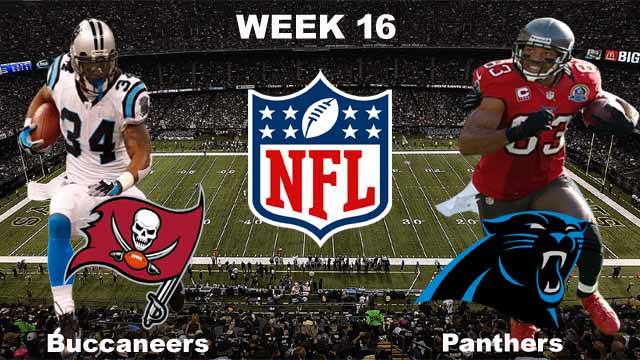 Tampa Bay Buccaneers vs Carolina Panthers Live Stream Sunday 26 December 2021