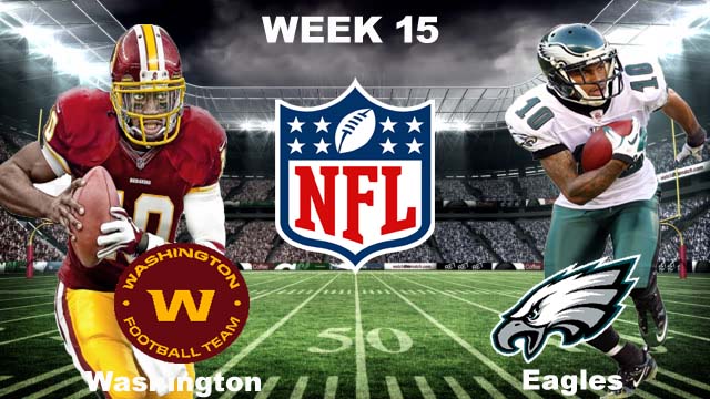 Washington Football Team vs Philadelphia Eagles Live Stream Tuesday 21 December 2021