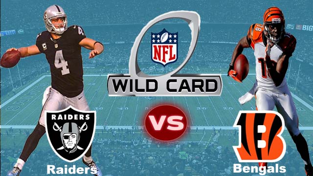 Las Vegas Raiders vs Cincinnati Bengals Live Stream, Saturday, January 15, 22