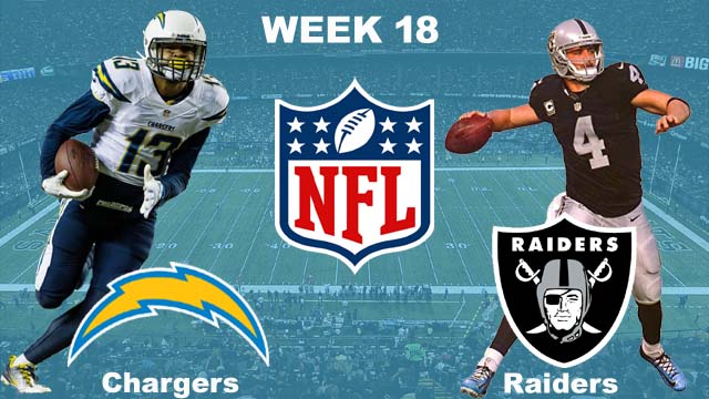 Los Angeles Chargers vs Las Vegas Raiders Live Stream, Sunday, January 9, 2021