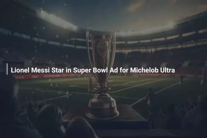 Lionel Messi Lands Exclusive Super Bowl Ad Spot with a Staggering $14 Million Price Tag