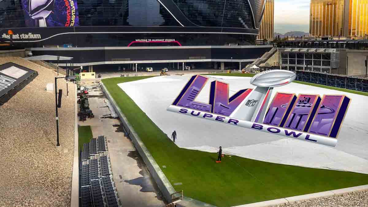 Allegiant Stadium’s makeover takes shape as clock ticks for NFL Super Bowl LVIII (58)