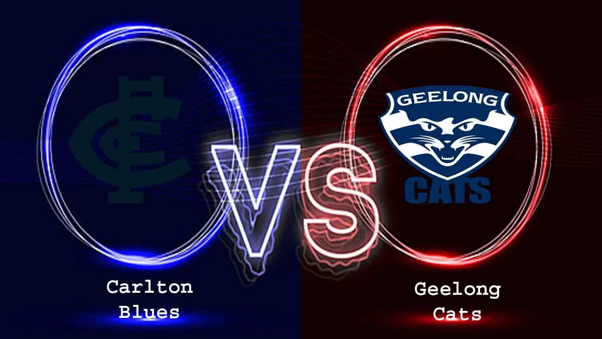 Carlton Blues vs Geelong Cats Live Stream