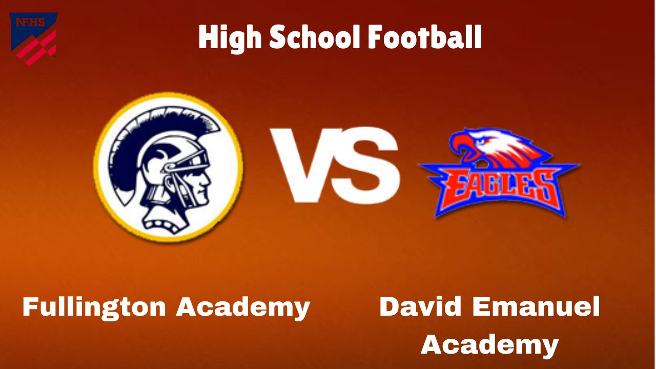 Fullington Academy vs. David Emanuel Academy: Live Stream | High School Football | How to Watch, TV, Preview, Odds & Game Predictions 1 Fullington Academy vs. David Emanuel Academy: Live Stream | High School Football | How to Watch, TV, Preview, Odds & Game Predictions