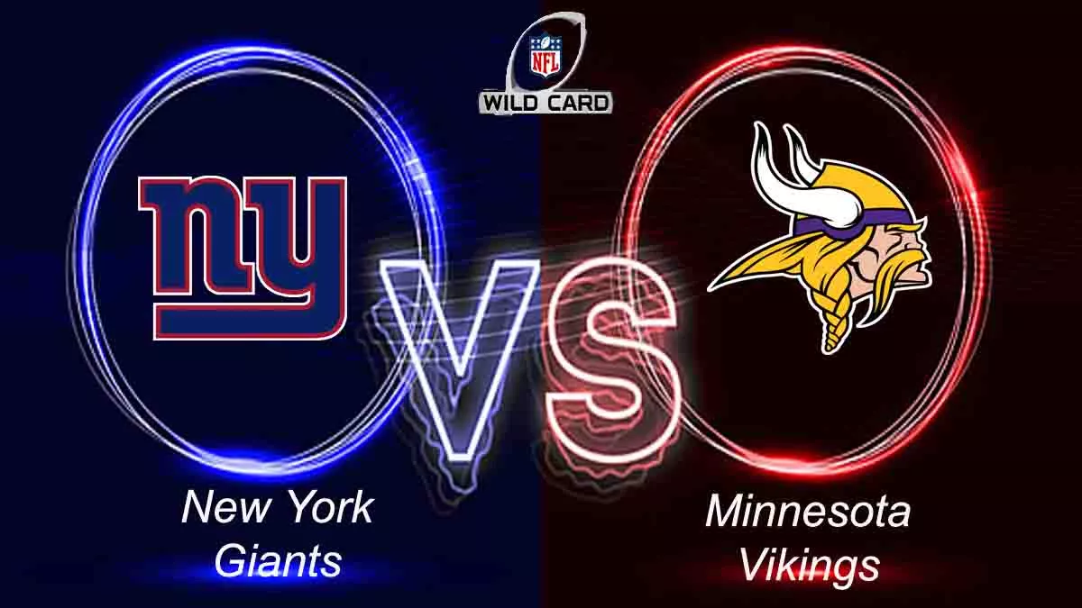 New York Giants Vs Minnesota Vikings Live Stream: Sunday, 15 January 2023