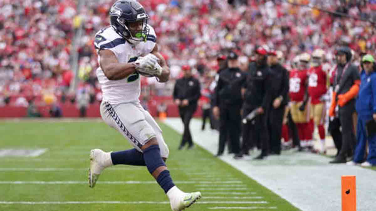 Seahawks lose star running back and rookie backup to injury