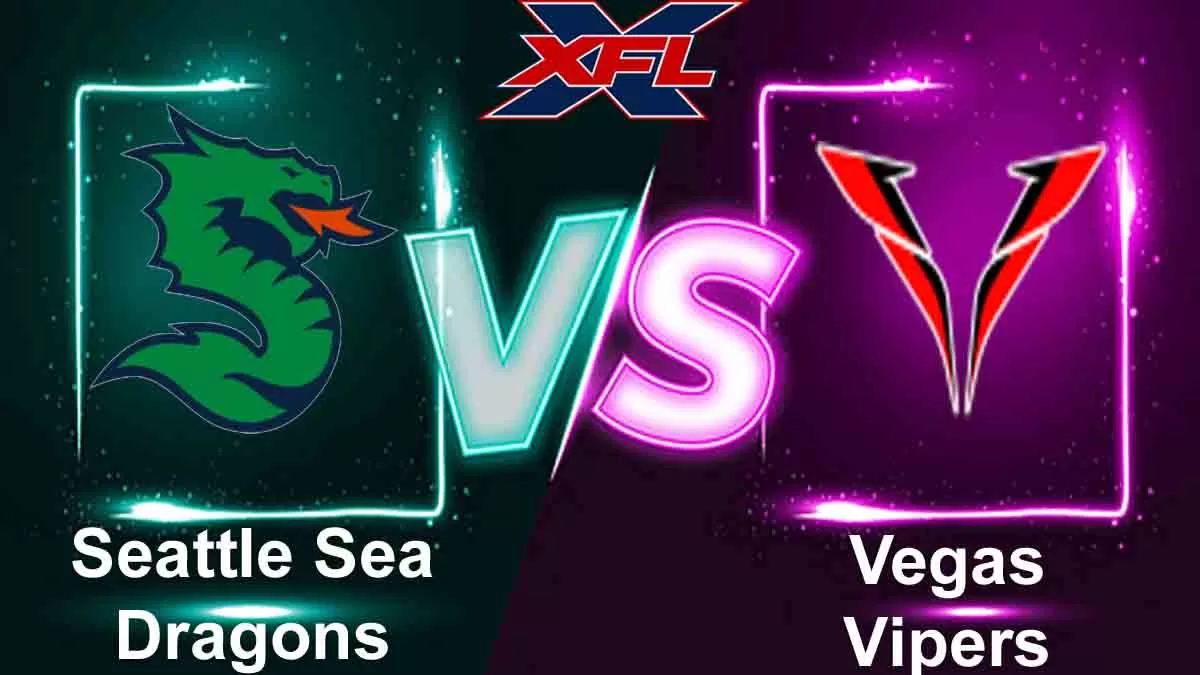 Seattle Sea Dragons vs Vegas Vipers Live Stream, TV Channel, How To Watch