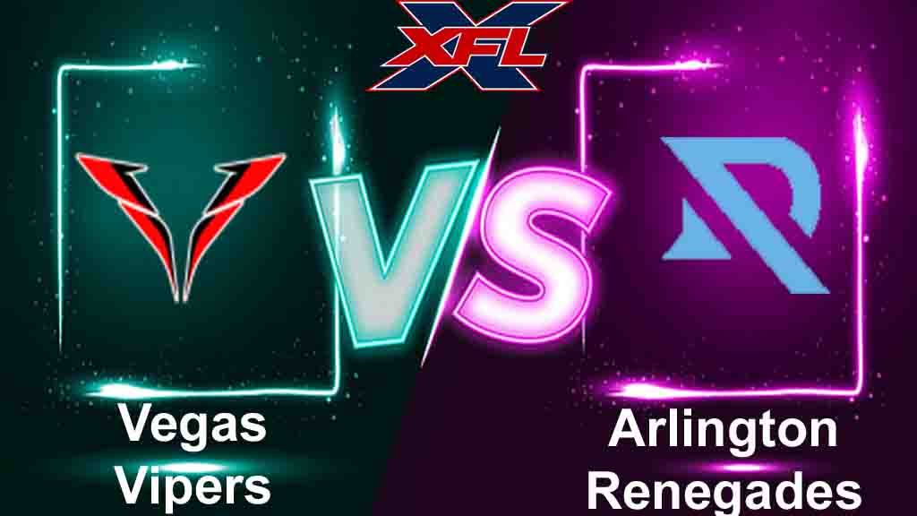 Vegas Vipers vs Arlington Renegades Live Stream, TV Channel, How to Watch