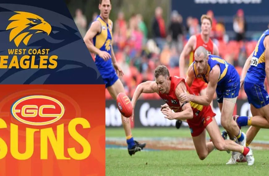 Watch West Coast Eagles vs Gold Coast Suns Live: Join the Excitement from Anywhere in the World