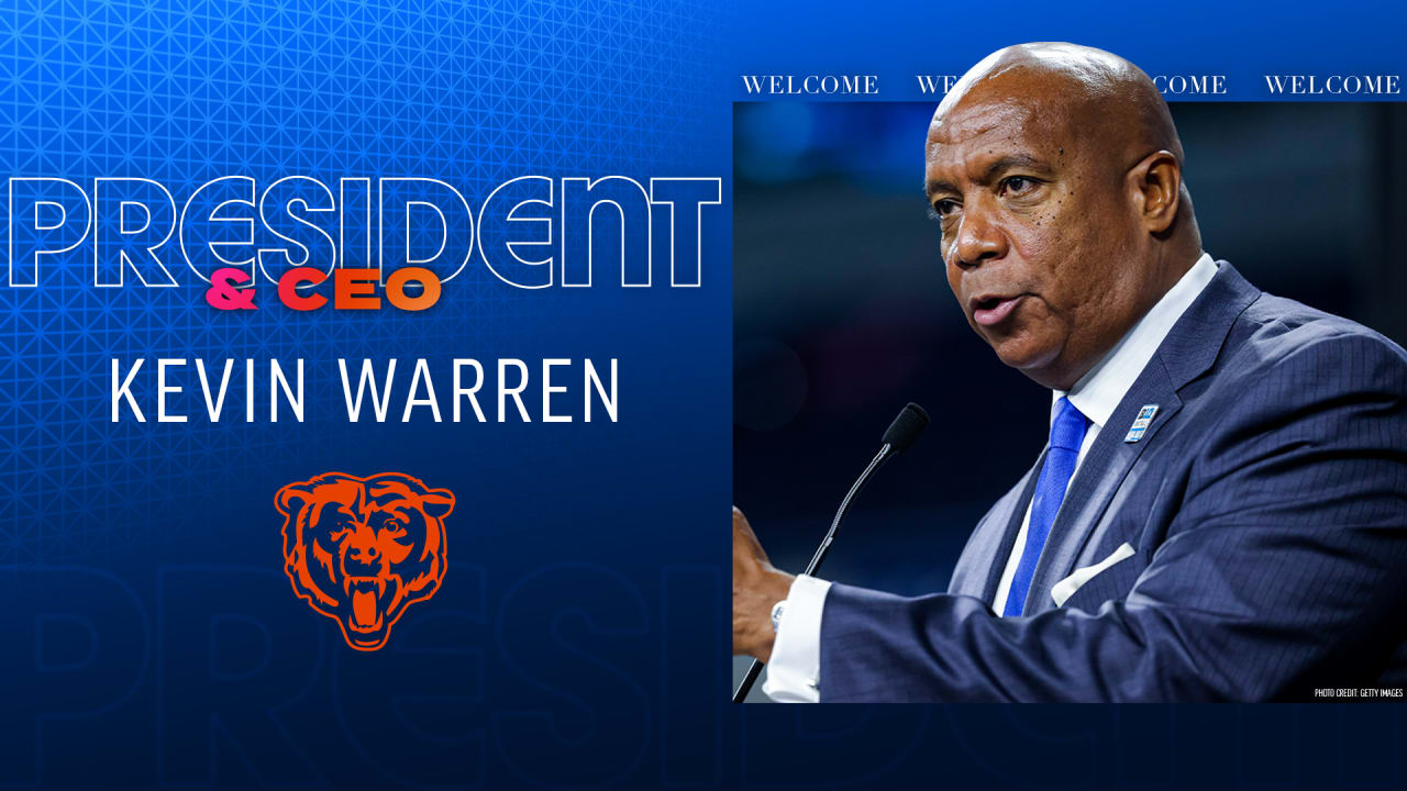 Bears name Kevin Warren as new team President and CEO
